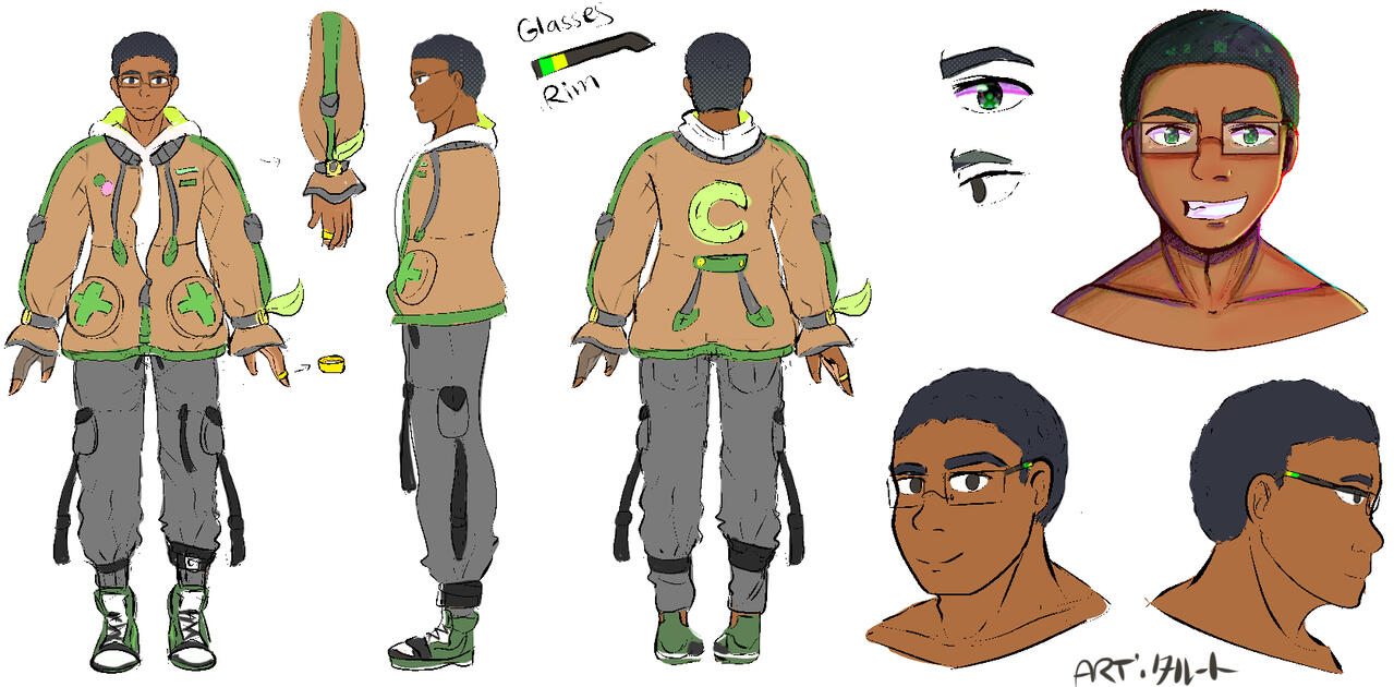 Reference Sheet for Youtuber ChikoCheez